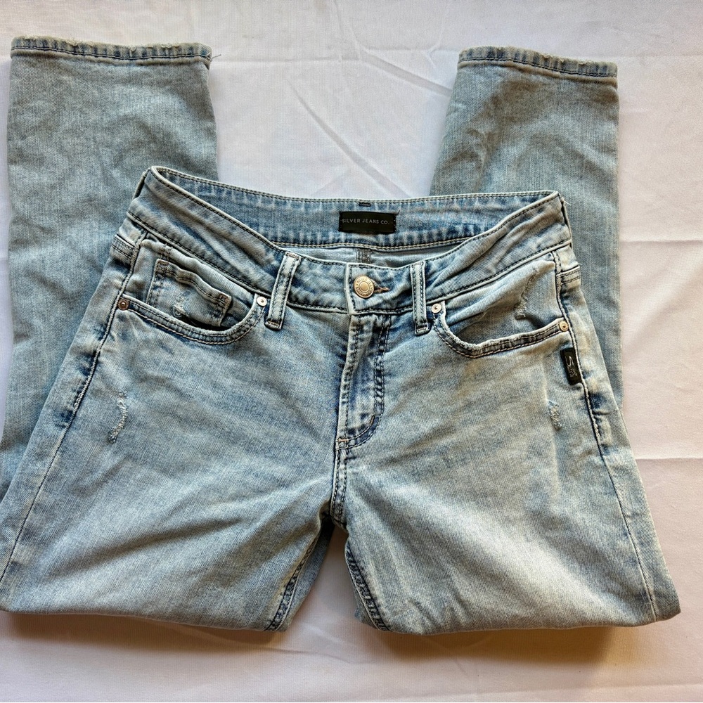 Silver Jeans Women's Britt Cropped Jeans